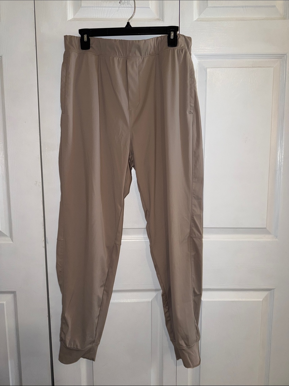 Men's Light Taupe Performance Jogger Pants
